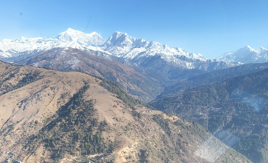 Everest helicopter flight tour